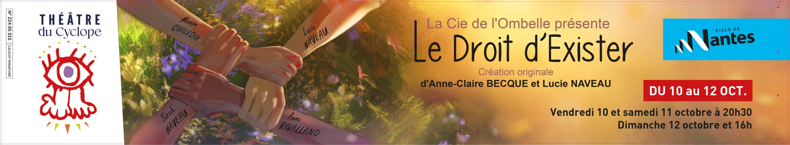 Le droit d‘exister - Compagnie de l‘Ombelle Le droit d‘exister - Compagnie de l‘Ombelle